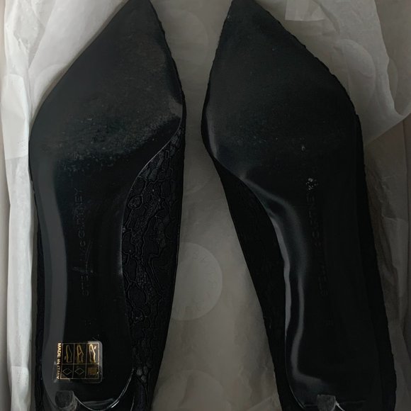 Stella McCartney Lace Kitten Heels - Picture 8 of 10